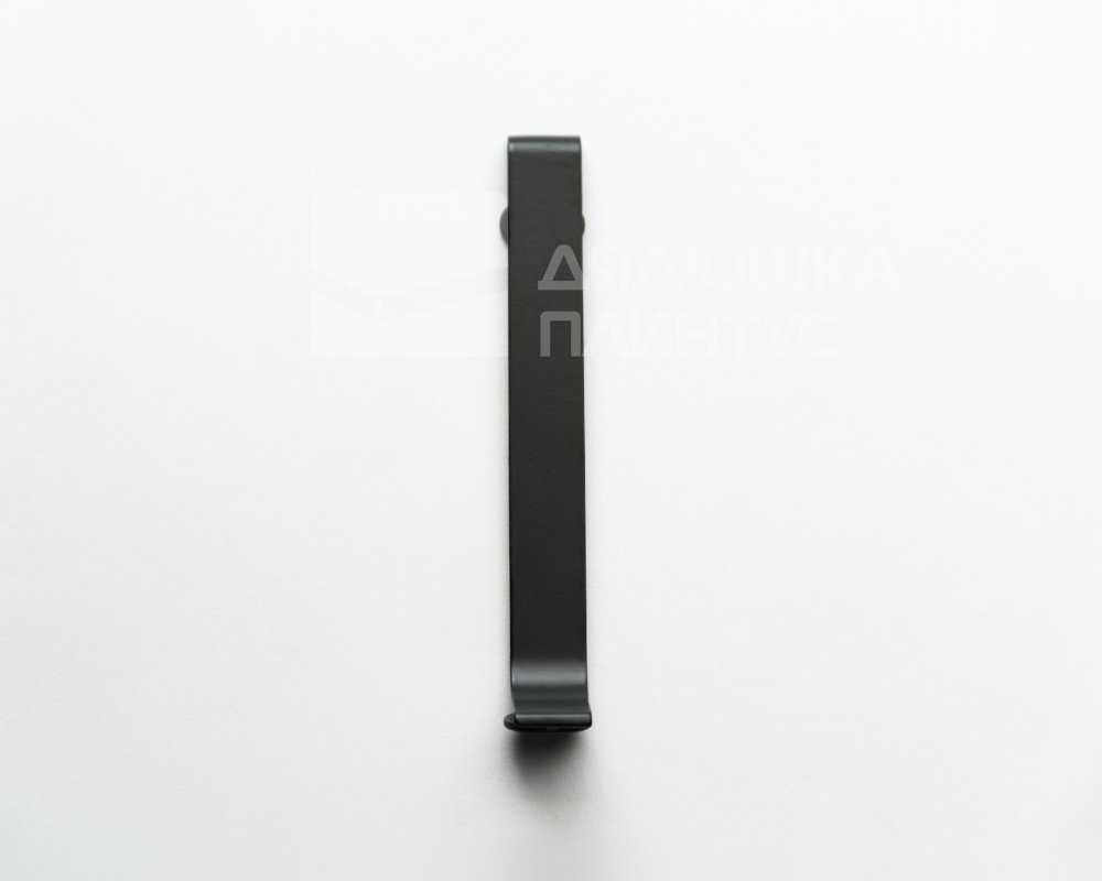 Соединитель для плинтуса Волшебная палочка 100 мм Чёрный матовый