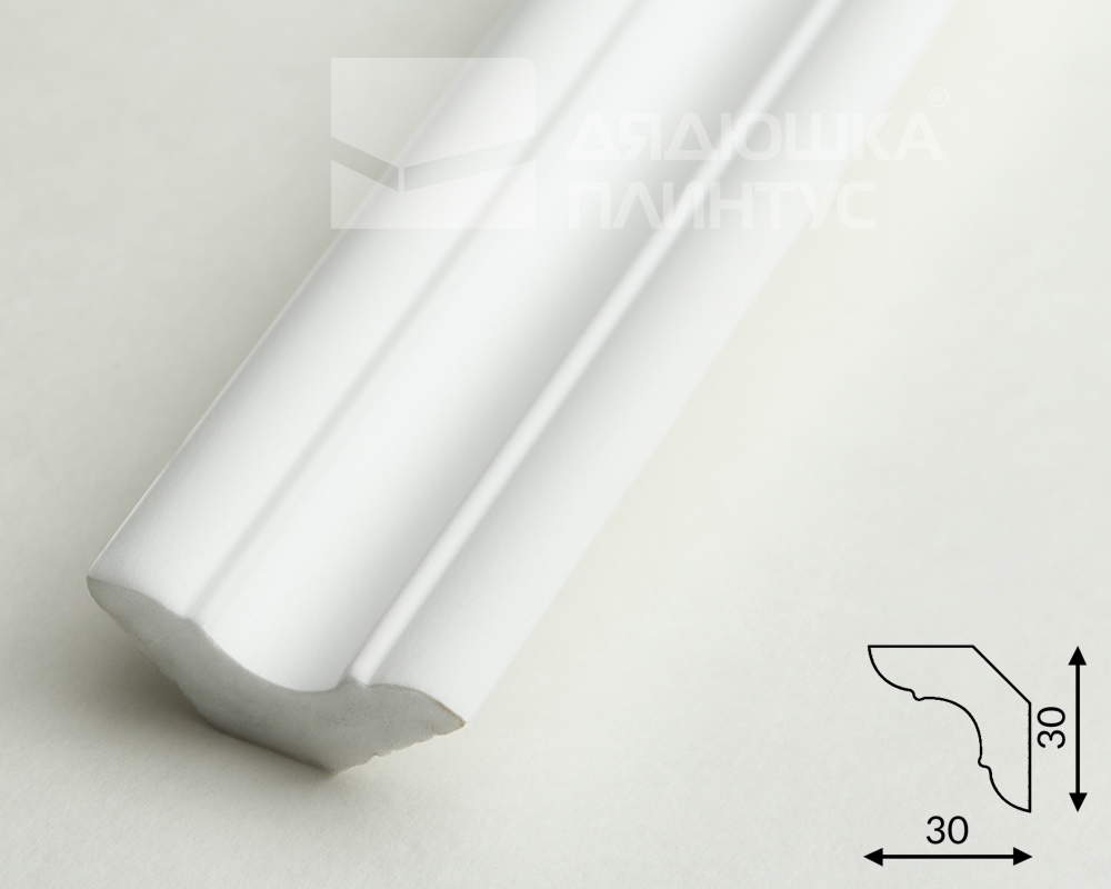 Карниз потолочный NMC LX-30 (190) 30*30мм 2м