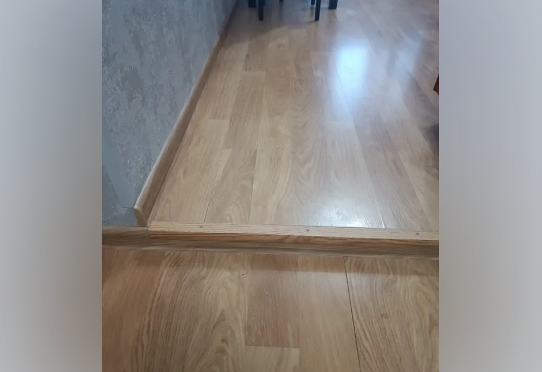 Порог угловой ПУ 04.1800.105 Дуб арктик