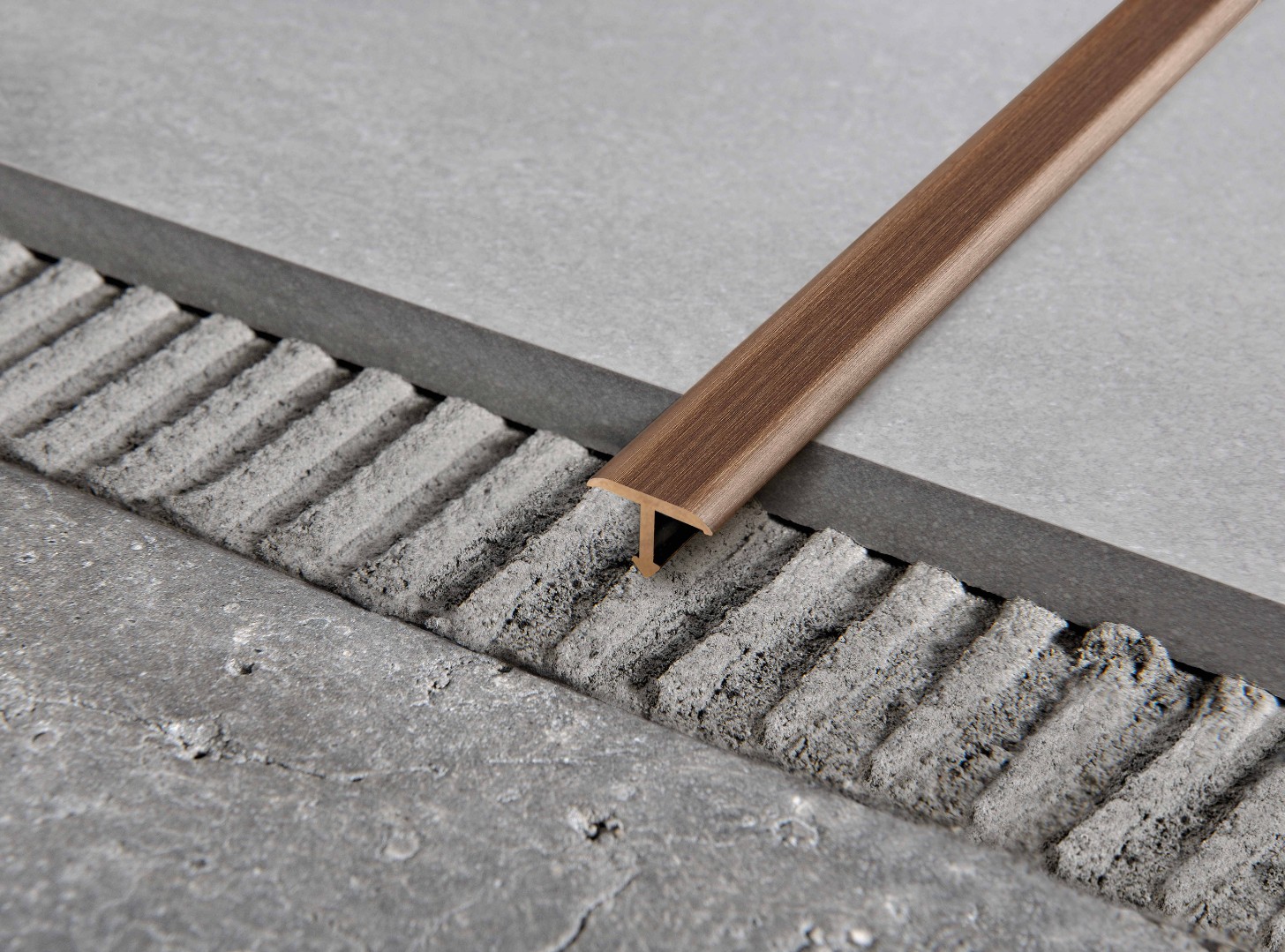 Порог одноуровневый латунный Progress PCROB 209 20 мм 2,7 м Бронза