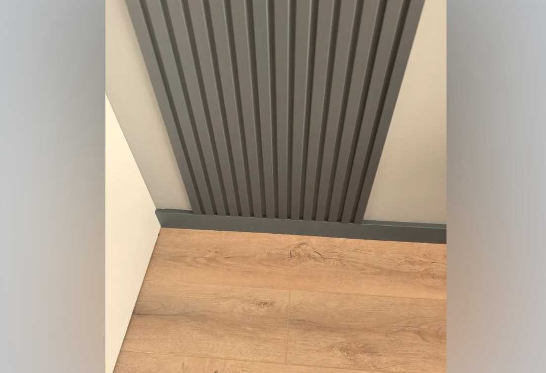 Плинтус напольный Arbiton Integra 02 Алюминий