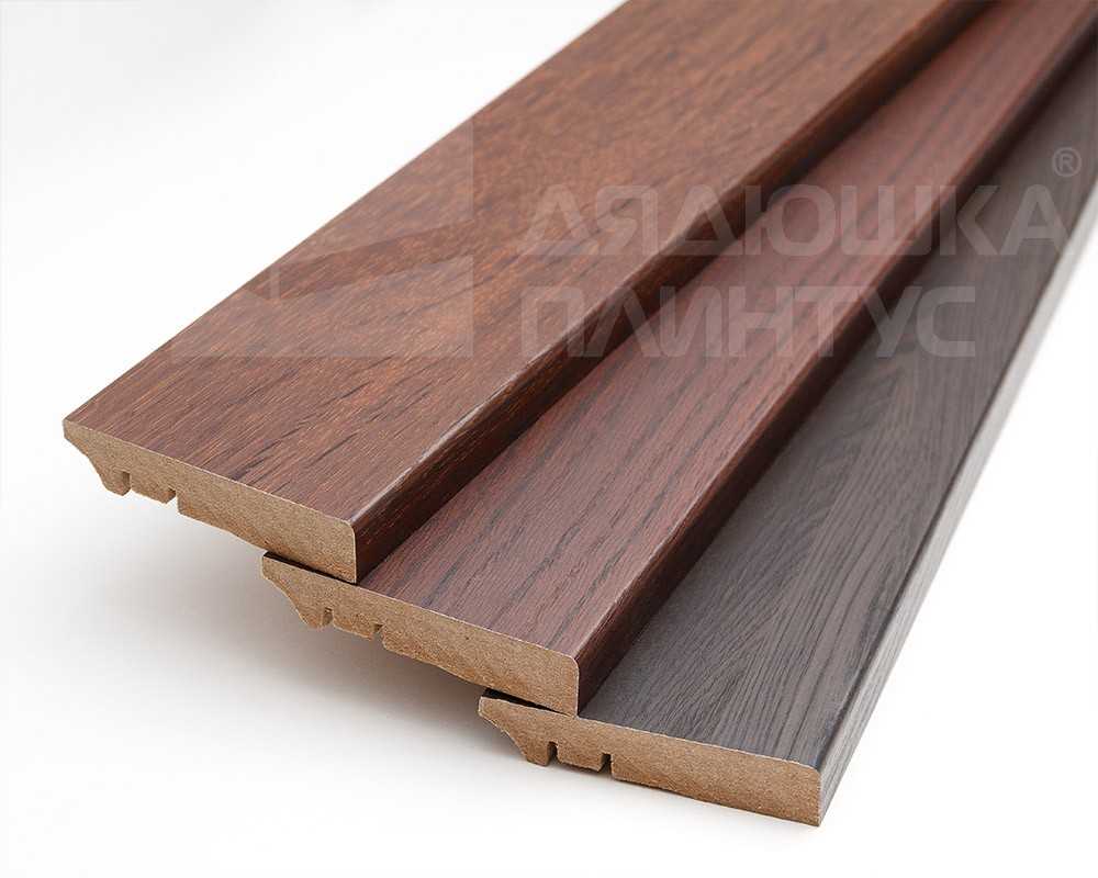 Плинтус МДФ Волшебная палочка. Гарден .215 Дуб новый