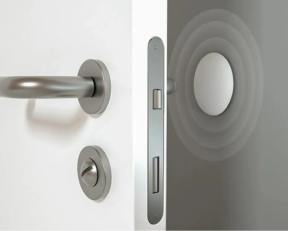 Демпфер настенный ПВХ ГРЕЙС d60 Белый