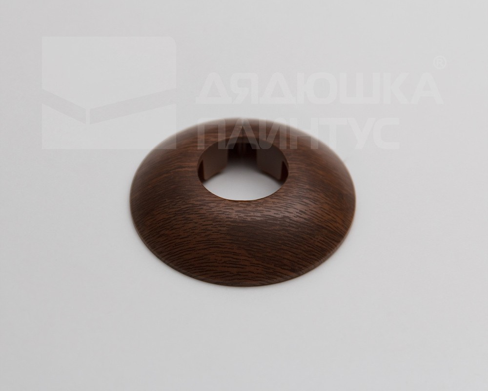 Обвод для труб 3/4 ПВХ ИДЕАЛ 28мм 292 Орех Миланский