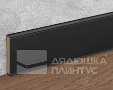 Плинтус ХДФ Dollken Cubu Flex Life 80мм х 2,5 м 0110 Черный