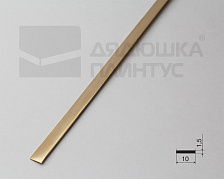 Полоса (латунь/полировка 3000х10х1,5)