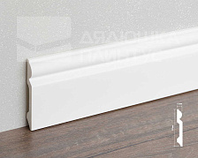 Плинтус из полистирола высокой плотности  HI WOOD B97 97мм х 15мм х 2,0м.